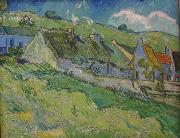 Vincent Van Gogh Cottages Sweden oil painting artist